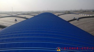 揚州糧庫倉間罩棚新建工程