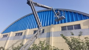 青島化工倉(cāng)庫(kù)拱形屋頂拆換項(xiàng)目