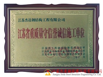 質(zhì)量守信單位